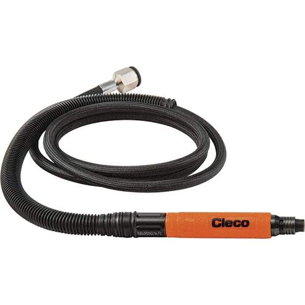 Cleco - 1/8" Collet, Straight Handle, Air Pencil Die Grinder - 70,000 RPM, Rear Exhaust, 8 CFM, 0.1 hp, 6.2 bar, 1/8" Inlet - USA Tool & Supply