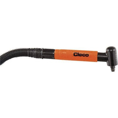 Cleco - 1/8" Collet, Straight Handle, Air Pencil Die Grinder - 70,000 RPM, Rear Exhaust, 8 CFM, 0.1 hp, 6.2 bar, 1/8" Inlet - USA Tool & Supply