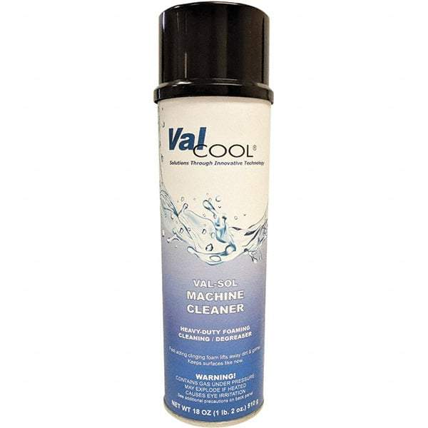 ValCool - 20 oz Can Cleaner/Degreaser - Aerosol, Water-Based, Unscented - USA Tool & Supply