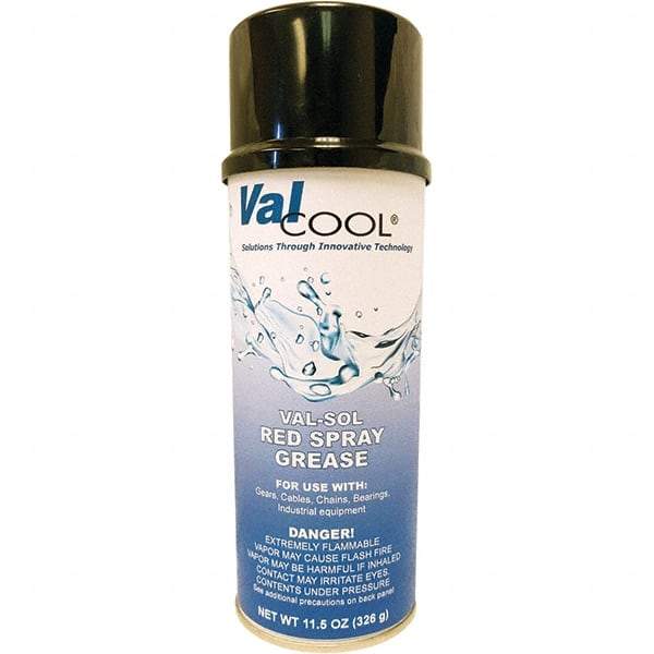 ValCool - 16 oz Can Spray Lubricant - Red - USA Tool & Supply