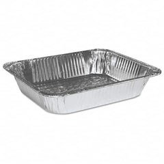 Boardwalk - Half Size Aluminum Steam Table Pan, Deep, 100/Carton - USA Tool & Supply