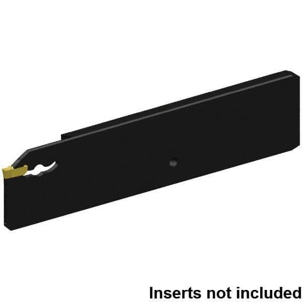 Kennametal - 26mm Blade Height, 7.95mm Blade Width, 110.25mm OAL, Left Hand Cut, Single End Indexable Cut-Off Blade - 33mm Max Depth of Cut, EVBH Blade, Beyond Evolution Series - USA Tool & Supply