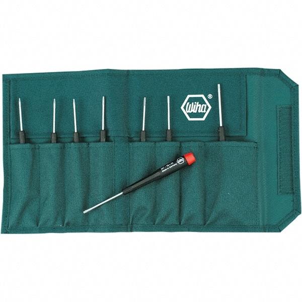 Wiha - 8 Piece Torx Screwdriver Set - Comes in Canvas Pouch - USA Tool & Supply