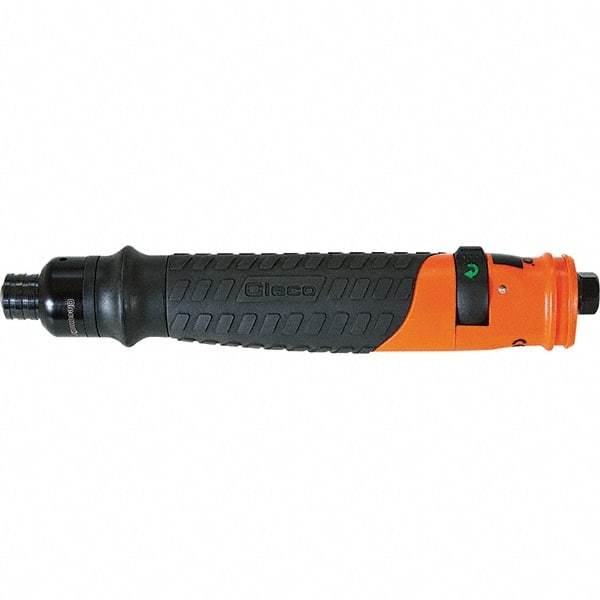 Cleco - 1/4" Bit Holder, 260 RPM, Pistol Grip Handle Air Screwdriver - 0.3 to 3.8 Ft/Lb Torque, 1/4" Inlet, 11 CFM - USA Tool & Supply