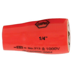 INSULATED SOCKET 1/4 DRIVE 6.0MM - USA Tool & Supply