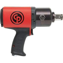 Chicago Pneumatic - 1" Drive, 5,100 RPM, 1,290 Ft/Lb Torque Impact Wrench - Pistol Grip Handle, 38 CFM, 90 psi, 3/8" NPT Inlet - USA Tool & Supply