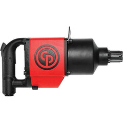 Chicago Pneumatic - #5 Spline Drive, 2,800 RPM, 5,900 Ft/Lb Torque Impact Wrench - D-Handle, 84.5 CFM, 90 psi, 1/2" NPT Inlet - USA Tool & Supply