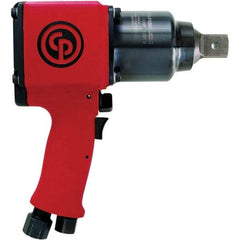 Chicago Pneumatic - 1" Drive, 4,000 RPM, 1,100 Ft/Lb Torque Impact Wrench - Pistol Grip Handle, 52.9 CFM, 90 psi, 3/8" NPT Inlet - USA Tool & Supply