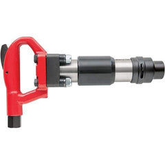 Chicago Pneumatic - 2,150 BPM, 2" Stoke Length, Pneumatic Chipping Hammer - 31 CFM, 7/8 NPT - USA Tool & Supply