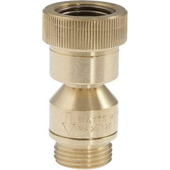 Watts - Vacuum-Breaker Valves Type: Dual Check Material: Lead Free Brass - USA Tool & Supply