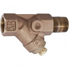 Watts - 3/4" Fit, Strainer - Brass - USA Tool & Supply