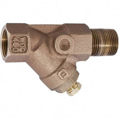 Watts - 2" Fit, Strainer - Brass - USA Tool & Supply