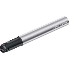 Walter - 8mm Cut Diam, 4mm Max Depth of Cut, 10mm Shank Diam, 110mm OAL, Indexable Ball Nose End Mill - 25,000 Max RPM - USA Tool & Supply
