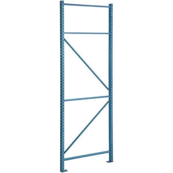 Steel King - 22,780 Lb Capacity Heavy-Duty Framing Upright - 1-7/8" Wide x 192" High x 42" Deep, Blue - USA Tool & Supply