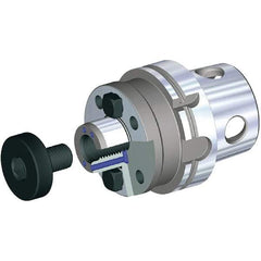 Kennametal - KM4X63 Modular Connection 1-1/4" Pilot Diam Shell Mill Holder - 2-1/4" Flange to Nose End Projection, 73.1mm Nose Diam - Exact Industrial Supply