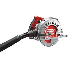 Skilsaw - 15 Amps, 7-1/4" Blade Diam, 5,300 RPM, Electric Circular Saw - 120 Volts, 10' Cord Length, 5/8" Arbor Hole, Left Blade - USA Tool & Supply