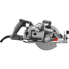 Skilsaw - 15 Amps, 7-1/4" Blade Diam, 5,300 RPM, Electric Circular Saw - 120 Volts, 8' Cord Length, 7/8" Arbor Hole, Left Blade - USA Tool & Supply