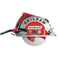 Skilsaw - 15 Amps, 7-1/4" Blade Diam, 5,300 RPM, Electric Circular Saw - 120 Volts, 10' Cord Length, 5/8" Arbor Hole, Left Blade - USA Tool & Supply