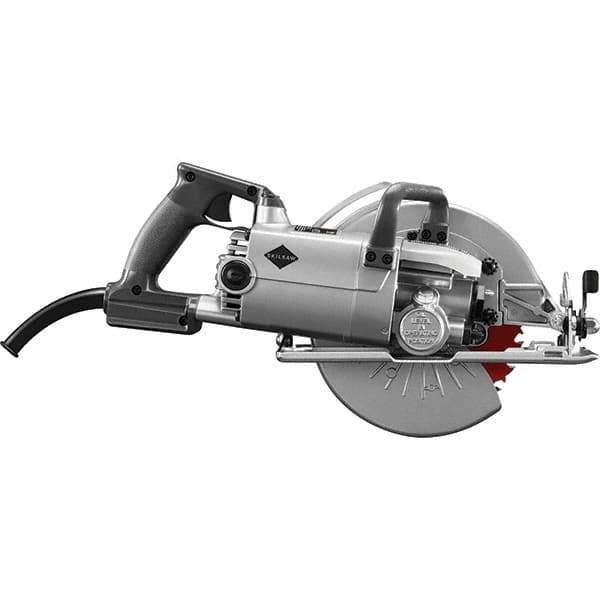 Skilsaw - 15 Amps, 8-1/4" Blade Diam, 4,700 RPM, Electric Circular Saw - 120 Volts, 8' Cord Length, 7/8" Arbor Hole, Left Blade - USA Tool & Supply