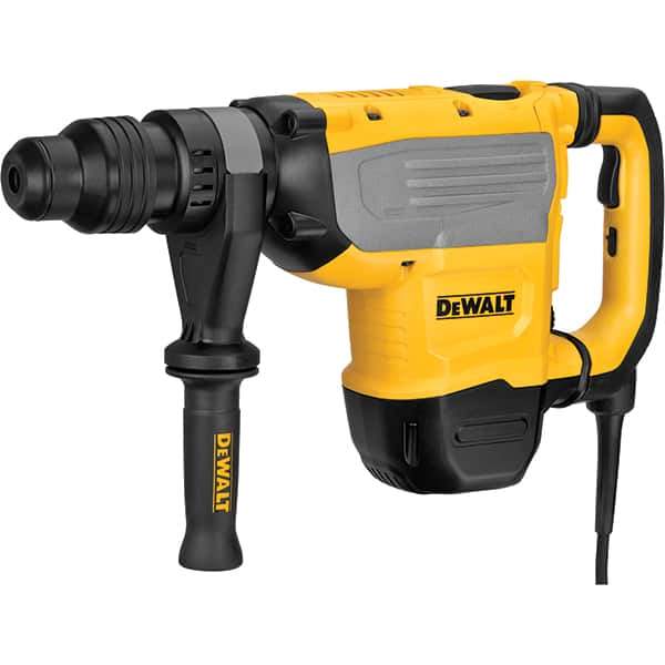 DeWALT - 120 Volt 1-7/8" SDS Max Chuck Electric Rotary Hammer - 1,370 to 2,740 BPM, 177 to 355 RPM - USA Tool & Supply