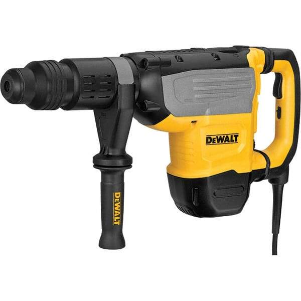 DeWALT - 120 Volt 2" SDS Max Chuck Electric Rotary Hammer - 1,105 to 2,210 BPM, 145 to 290 RPM - USA Tool & Supply