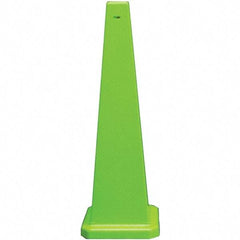 PRO-SAFE - Cone & A Frame Floor Signs Shape: Cone Type: Restroom, Janitorial & Housekeeping - USA Tool & Supply