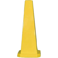PRO-SAFE - Cone & A Frame Floor Signs Shape: Cone Type: Restroom, Janitorial & Housekeeping - USA Tool & Supply