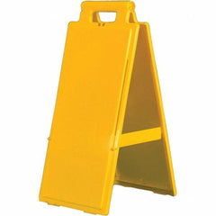 PRO-SAFE - Cone & A Frame Floor Signs Shape: A-Frame Type: Restroom, Janitorial & Housekeeping - USA Tool & Supply