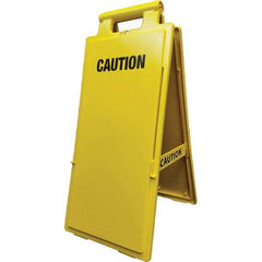PRO-SAFE - Cone & A Frame Floor Signs Shape: A-Frame Type: Restroom, Janitorial & Housekeeping - USA Tool & Supply