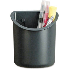 UNIVERSAL - Desktop File Organizers Type: Pencil Cup Color: Charcoal - USA Tool & Supply