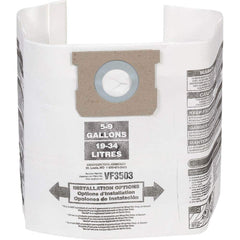 Ridgid - Vacuum Cleaner Bags Bag Type: Dust Collection Bag Vacuum Tank Capacity: 10.00 Gal - USA Tool & Supply