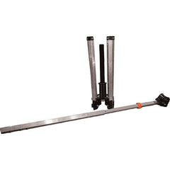 PRO-SAFE - 1-1/2' High, Traffic Sign Mounting Hardware - Aluminum, Compatible with 66" High x 48" Wide Signs, Silver - USA Tool & Supply