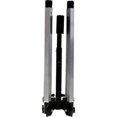 PRO-SAFE - 1-3/4' High, Traffic Sign Mounting Hardware - Aluminum, Compatible with 69" High x 48" Wide Signs, Silver - USA Tool & Supply