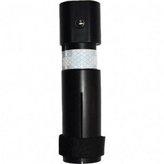PRO-SAFE - 1/2' High, Traffic Sign Mounting Hardware - Composite, Compatible with 30" High x 24" Wide Signs, Black - USA Tool & Supply