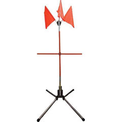 PRO-SAFE - 1-1/16' High, Traffic Sign Mounting Hardware - Aluminum, Compatible with 62" High x 48" Wide Signs, Silver - USA Tool & Supply