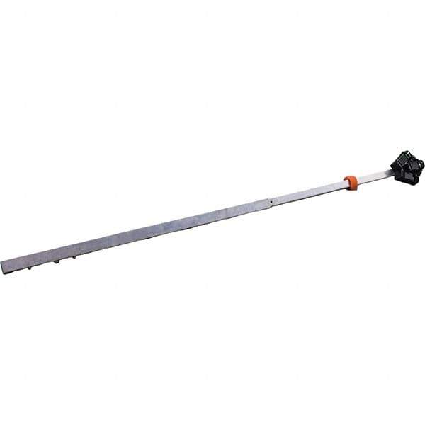 PRO-SAFE - 1-1/2' High, Traffic Sign Mounting Hardware - Aluminum, Compatible with 66" High x 48" Wide Signs, Silver - USA Tool & Supply