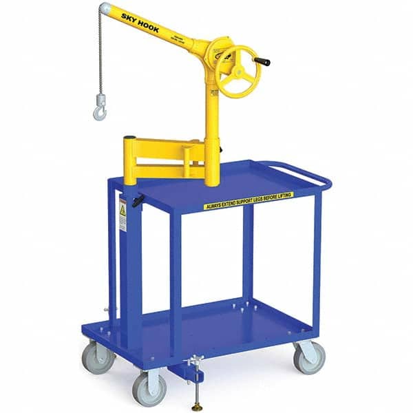 Sky Hook - 250 Lb Steel Lifting Hook Crane - USA Tool & Supply