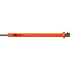 Apex - 1/4" Shank Bit Holder - 1/4" Hex Shank, 3/8" Sockets Drive, 10" OAL - USA Tool & Supply