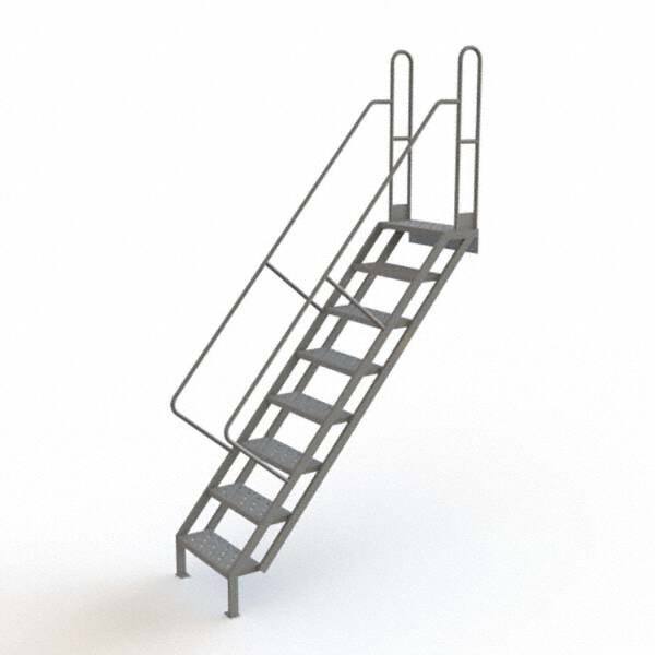 TRI-ARC - Rolling & Wall Mounted Ladders & Platforms Type: Stairway Slope Ladder Style: Stair Unit - USA Tool & Supply