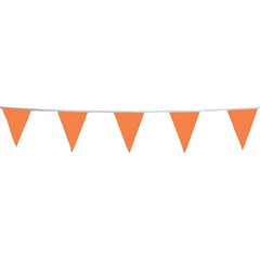 PRO-SAFE - Pennants Color: Orange Overall Length (Feet): 100.00 - USA Tool & Supply