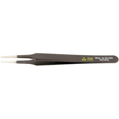 Wiha - Tweezers Type: ESD Safe Pattern: 2A-SA - USA Tool & Supply