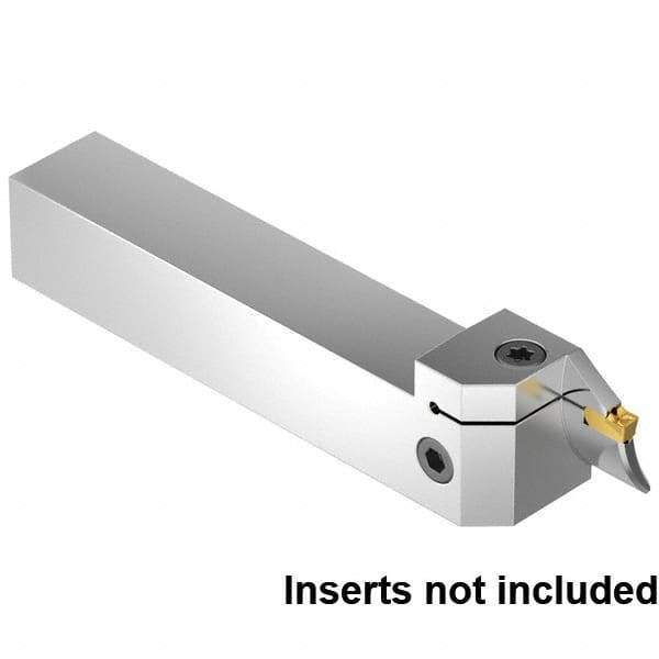 Kennametal - External Thread, 12mm Max Cut of Depth, 3mm Min Groove Width, 5" OAL, Right Hand Indexable Grooving Cutoff Toolholder - 3/4" Shank Height x 3/4" Shank Width, EG0300M03P02 Insert Style, EVSB Toolholder Style, Series Beyond Evolution - USA Tool & Supply
