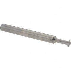 Accupro - 3/16° 3/16" Cut Diam, 0.055" Cut Width, 3/16" Shank, Solid Carbide Double-Angle Cutter - USA Tool & Supply