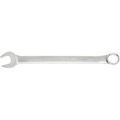 GearWrench - 70mm 12 Point Combination Wrench - 15° Offset Angle, 31.89" OAL, Steel, Satin Finish - USA Tool & Supply