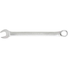 GearWrench - 2-3/8" 12 Point Combination Wrench - 15° Offset Angle, 29.843" OAL, Steel, Satin Finish - USA Tool & Supply