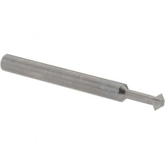 Accupro - 3/16° 3/16" Cut Diam, 0.093" Cut Width, 3/16" Shank, Solid Carbide Double-Angle Cutter - USA Tool & Supply