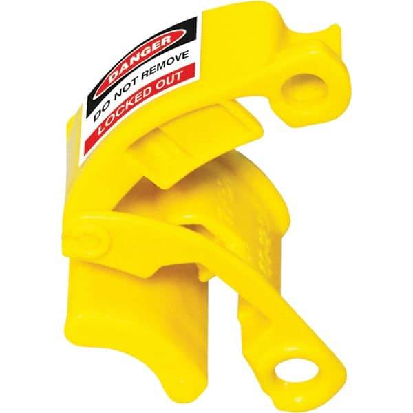 NMC - Plastic Plug Lockout - 1 Padlock, 1 Circuit, English - USA Tool & Supply