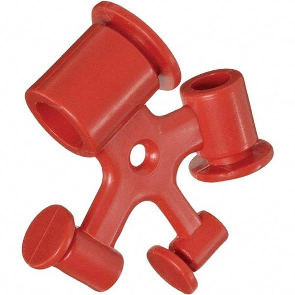 NMC - Plastic Fuse Lockout - 1 Padlock, 4 Circuits, English - USA Tool & Supply