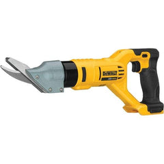 DeWALT - 2,500 SPM, 20 Volt, Pistol Grip Handle, Handheld Cordless Shear - 5/8" Cutting Capacity - USA Tool & Supply