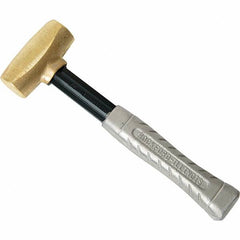 American Hammer - 4 Lb Aluminum Nonsparking Soft Face Hammer - Exact Industrial Supply